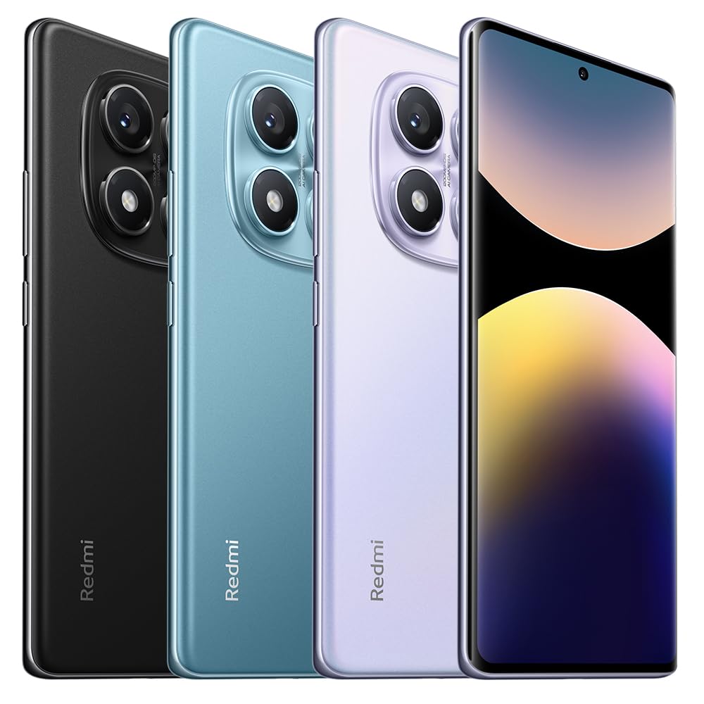 XIAOMI Redmi Note 14 Pro 8+256GB 5500mAh Akku 6.67" AMOLED Display MediaTek Helio G100-Ultra 120Hz Eye-Care Display 200MP Imaging System 5500mAh Massive Battery (Schwarz
