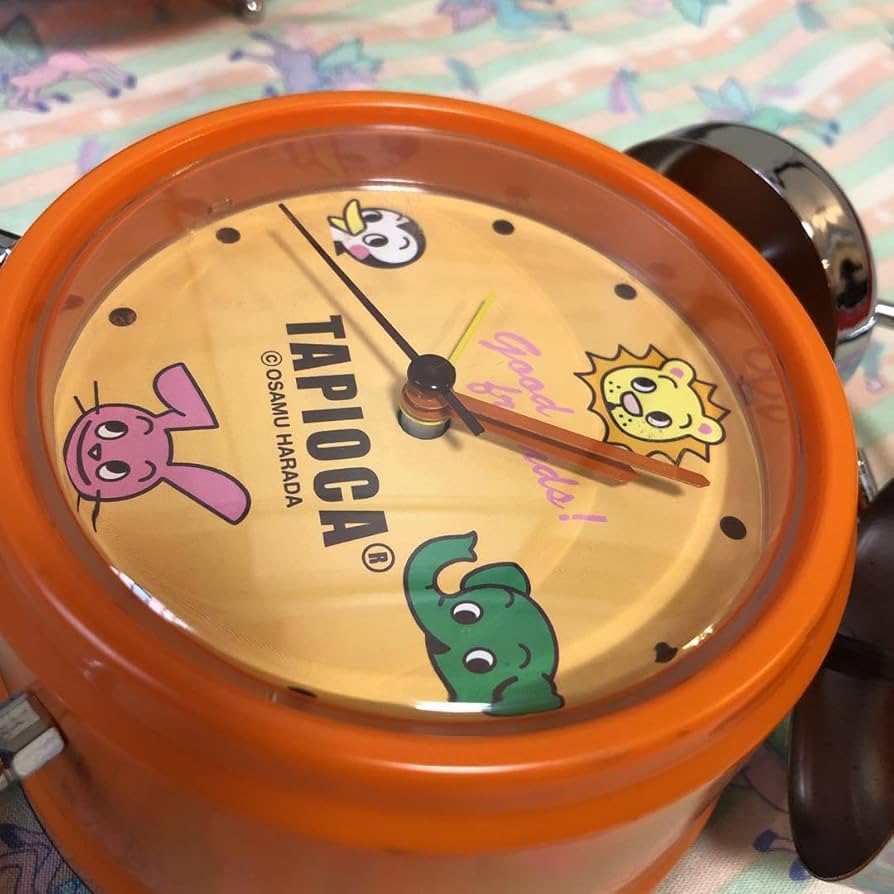 オサムグッズ　原田治　タピオカ Amazon.co.jp: ハラダオサム オサムグッズ 原田治 置き時計 時計