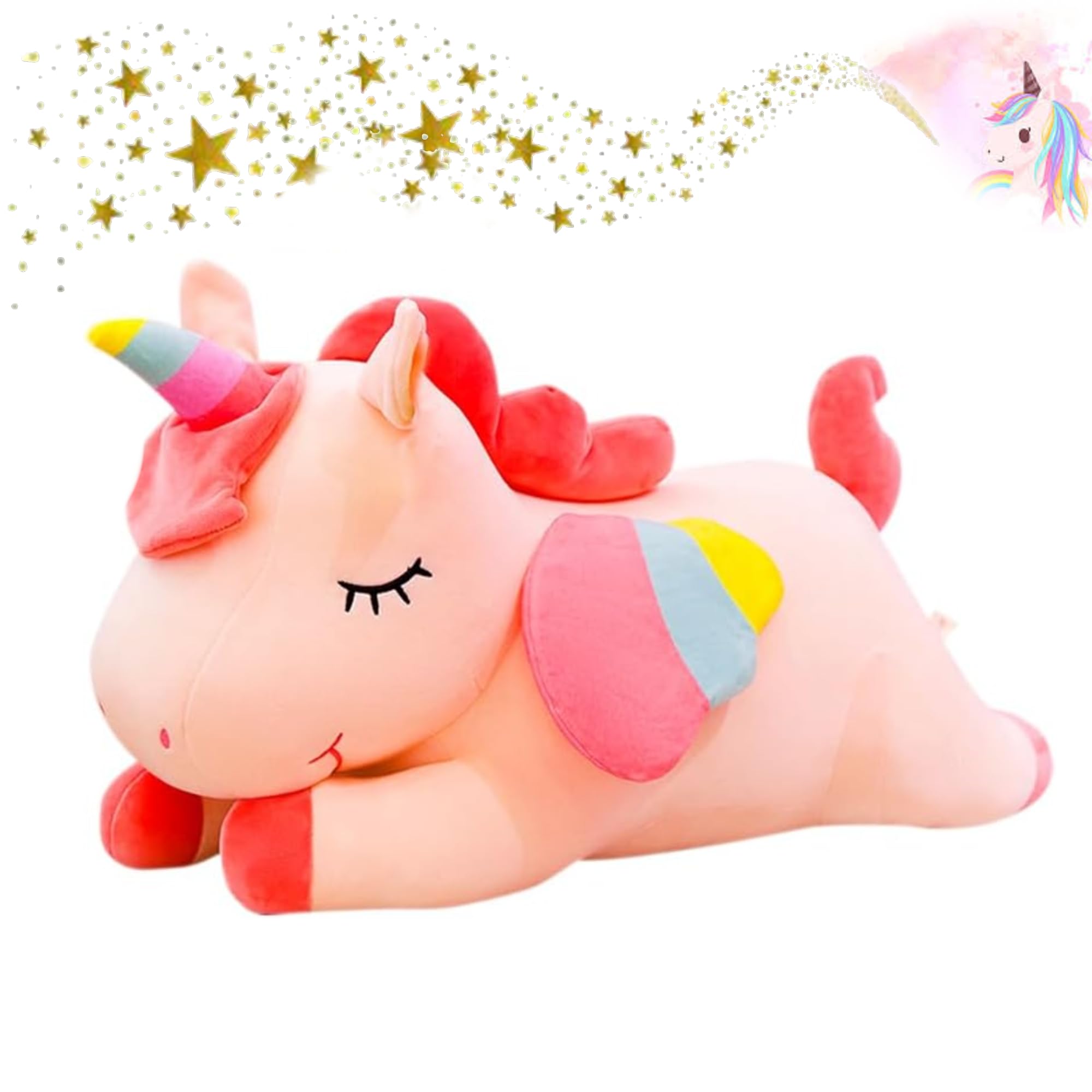 COLORS Unicorn Teddy plush (Pink Unicorn)