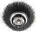 Crimped Wire Cup Wire Brush, 5", 0.020 "