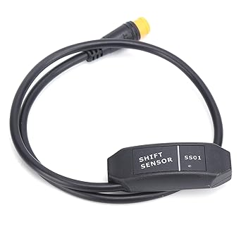Ketsicart Gear Sensor, Intelligent Nylon High Performance Electric Bicycle Speed Sensor Lightweight Portable High Strength for Mid Drive Motor for BBS01 BBS02 BBSHD