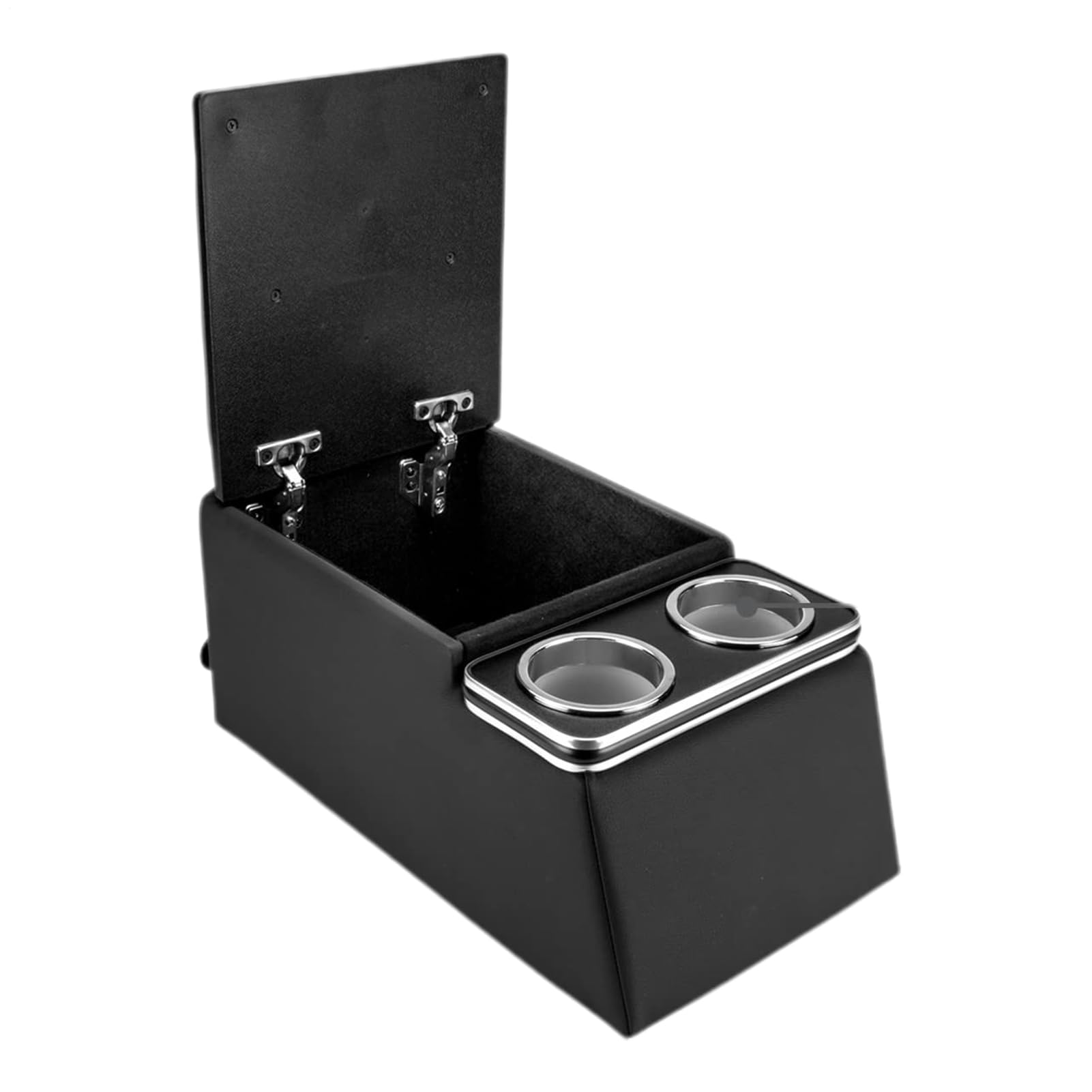Reposabrazos para vehículo: espacio de almacenamiento central en la | trasera, soporte para bebidas plegable, práctico espacio de almacenamiento | Solución de comodidad creativa duradera para el