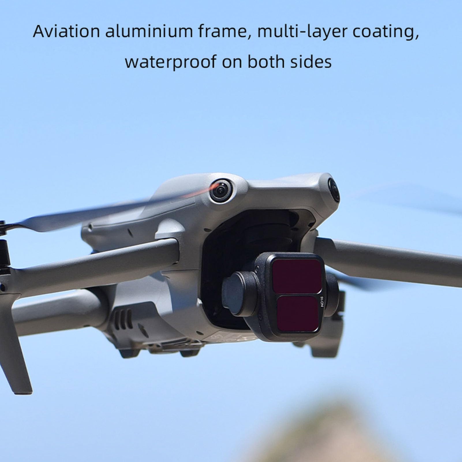 Kit de Filtros ND64 ND32 ND16 ND8 CPL para Lentes de Drones Air 3, Vidrio óptico HD, Revestimiento Multicapa, Marco de Aluminio Aeroespacial, Caja de Almacenamiento, Kit de