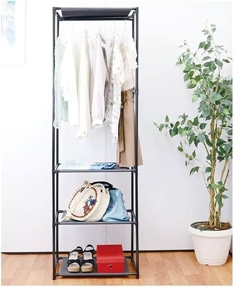 Amazon｜トレードワン(TRADE ONE) ハンガーラック 3段 幅52cm×奥行36