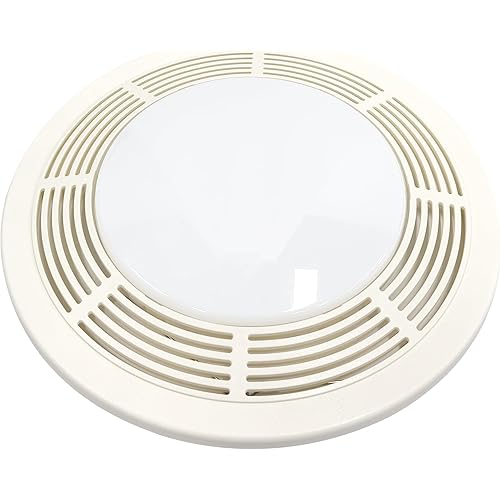 S97017702 Grille Assembly Compatible with Broan 750, 751, N750,8663RP, 8664RP Replace Model NT0461B000 85968000 Ventilation Fan Light Combos