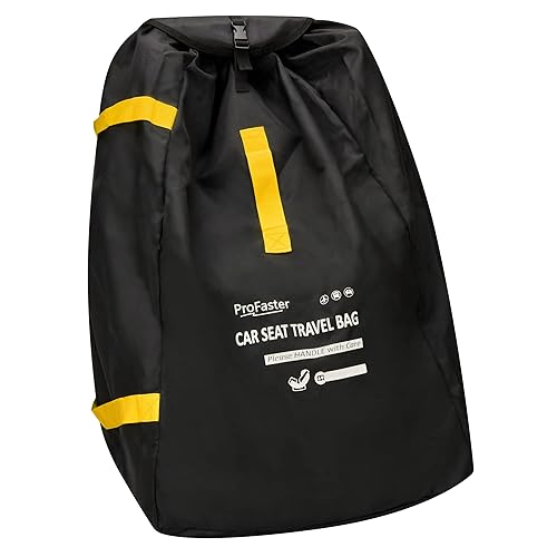 Karfast - Bolsa de viaje para asiento de automóvil, mochila para viajes aéreos - Funda universal para asiento de automóvil infantil, funda para
