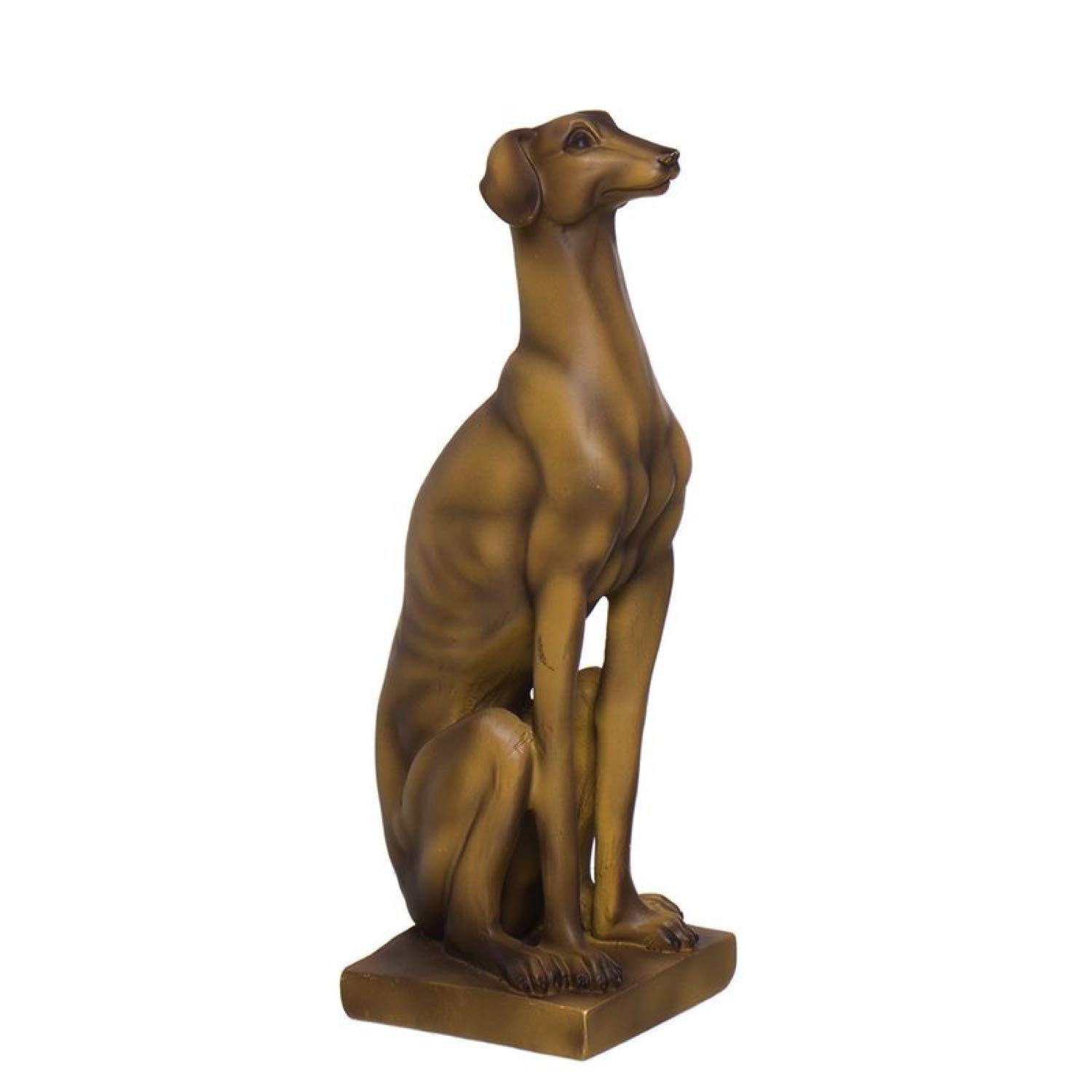 Vidal Regalos Figura Decorativa Perro Galgo Resina 24 cm