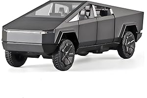 Tesla Semi Truck: Kids' Pull Back Toy Car with Sound and Light