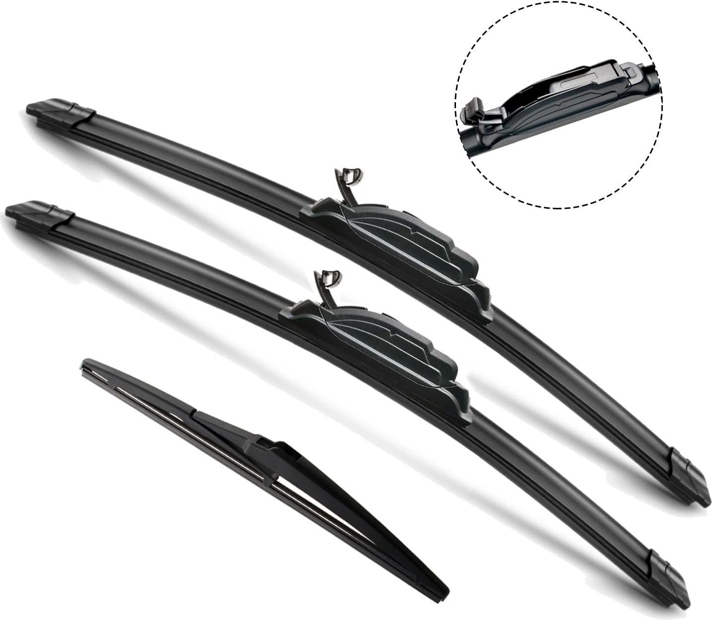 JustCar 3 wipers Replacement for 20112015 Kia Sorento 2010