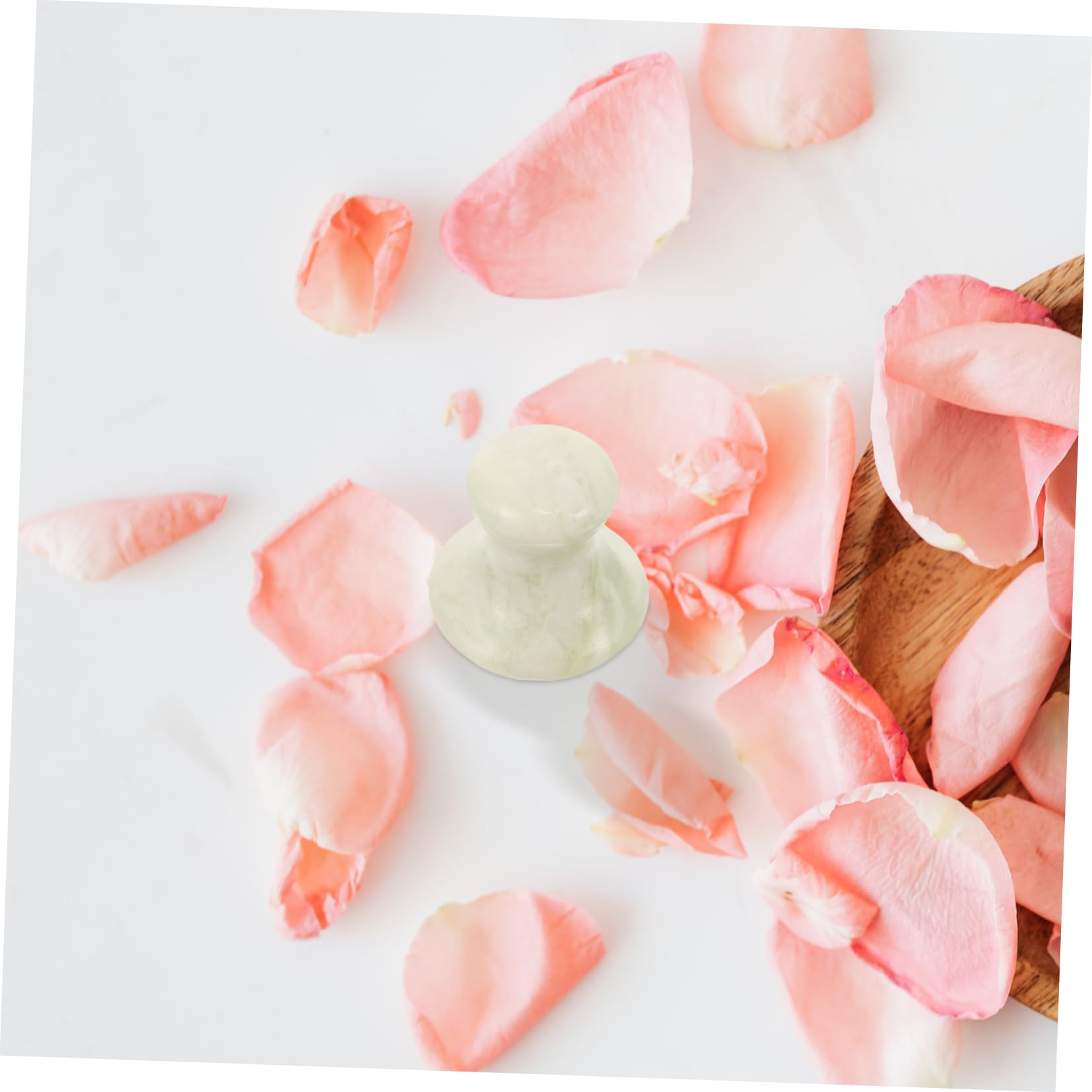 VALICLUD 5 Piezas Masajeador De Piedras En Forma De Seta Arruga Masaje Facial Cepillo Corporal Para Rodillo Masajeadores Faciales Masajeador Facial Herramienta De Raspado Facial Jade