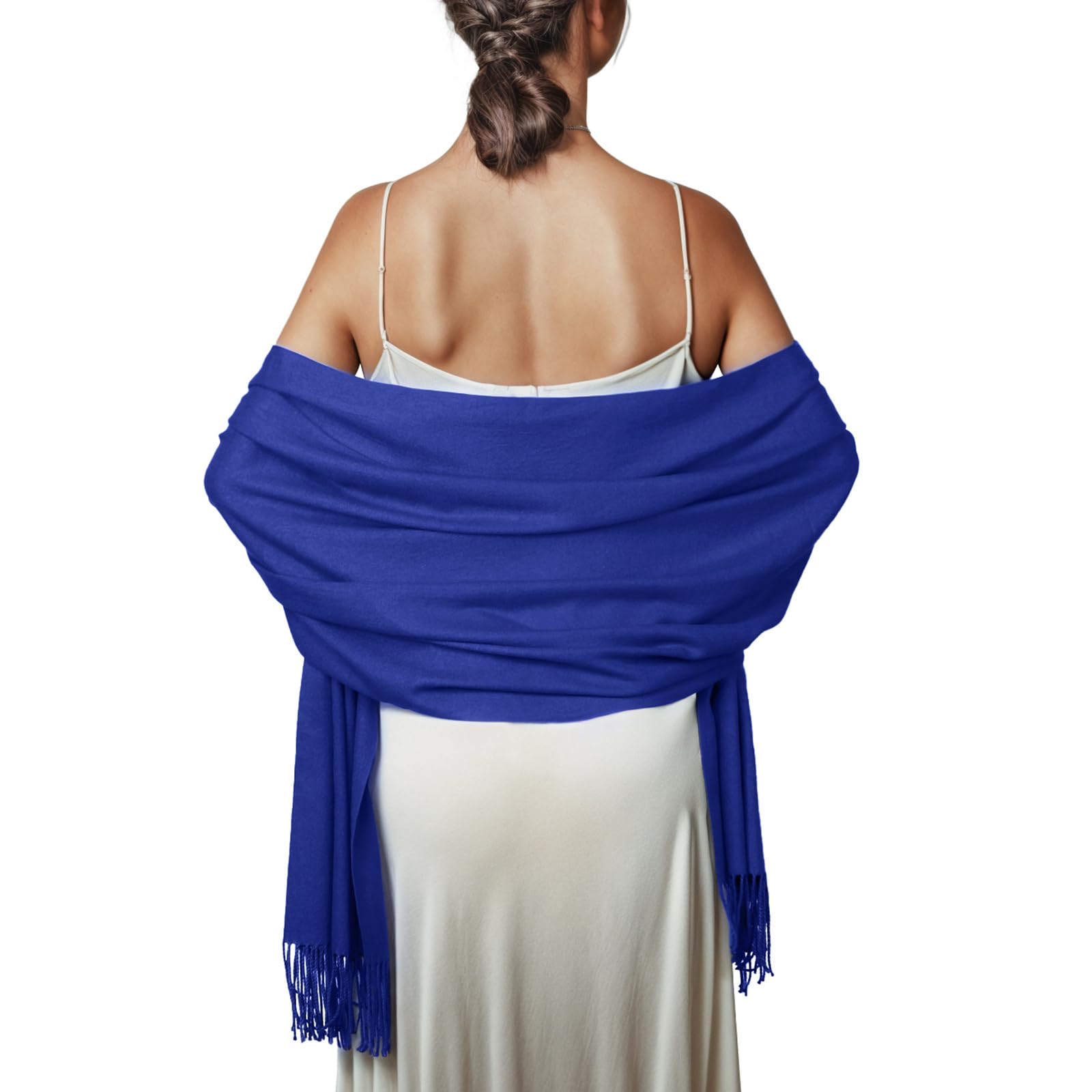 PIOMEYA Sciarpa Stola Donna Invernale Scialle Sciarpe Elegante Cerimonia Foulard Pashmina