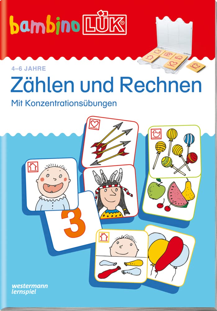 bambinoLÜK. Zählen und Rechnen: 4/5/6 Jahre - Vorschule: Zählen und Rechnen