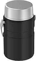 Vista 107 de THERMOS Stainless King Tarro de alimentos aislado al vacío con cuchara, 16 onzas, verde militar