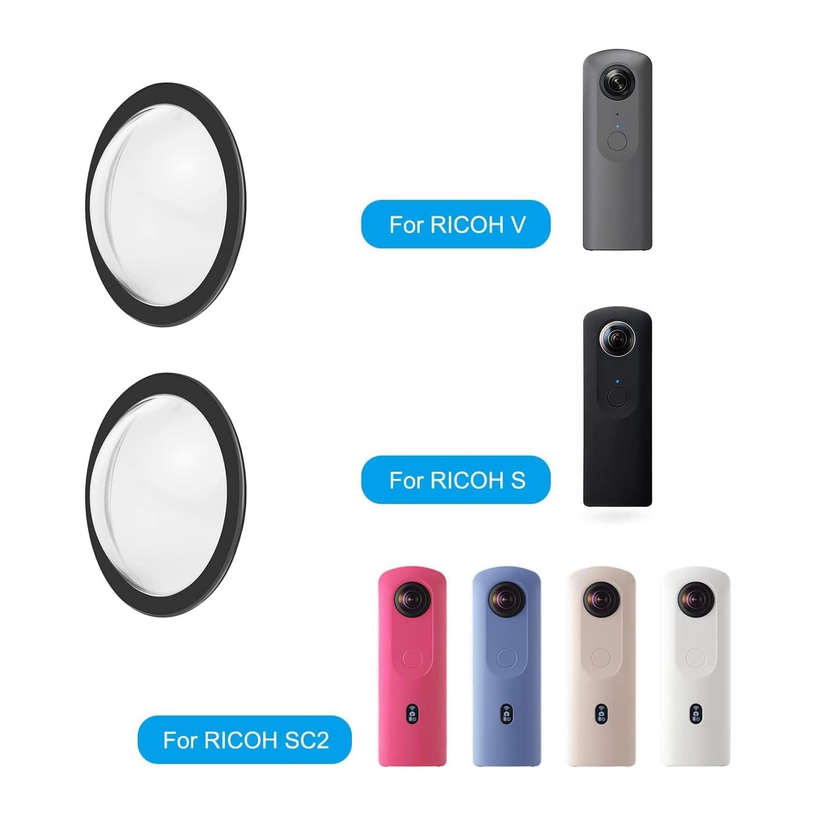 Amazon.com : PULUZ Lens Guard PC Protective Lens Cover Case for