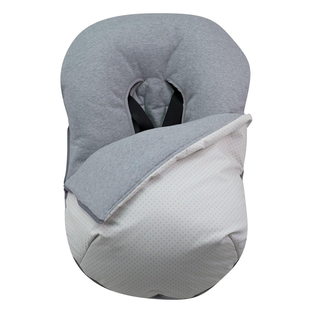 JYOKO KIDS Funda + Saco para portabebés y capazo Bebé Impermeabilizado en su interior, Algodón Orgánico (Dragonfly, Algodon) — view 12