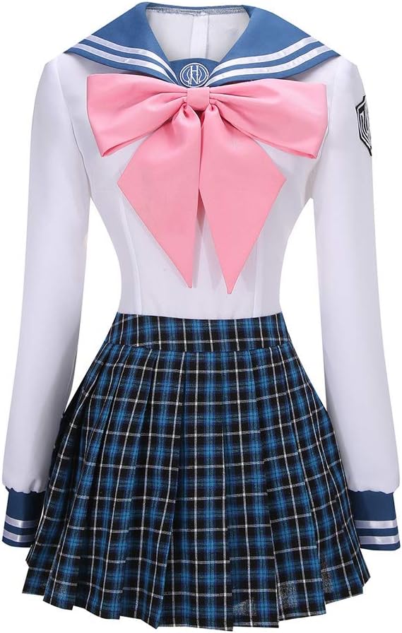 Amazon Co Jp Cos Love ダンガンロンパ 舞象野さやか コスプレ衣装 レディース ガールズ 学校制服 セーラードレス コスチューム Us サイズ Xx Large カラー ホワイト ホビー
