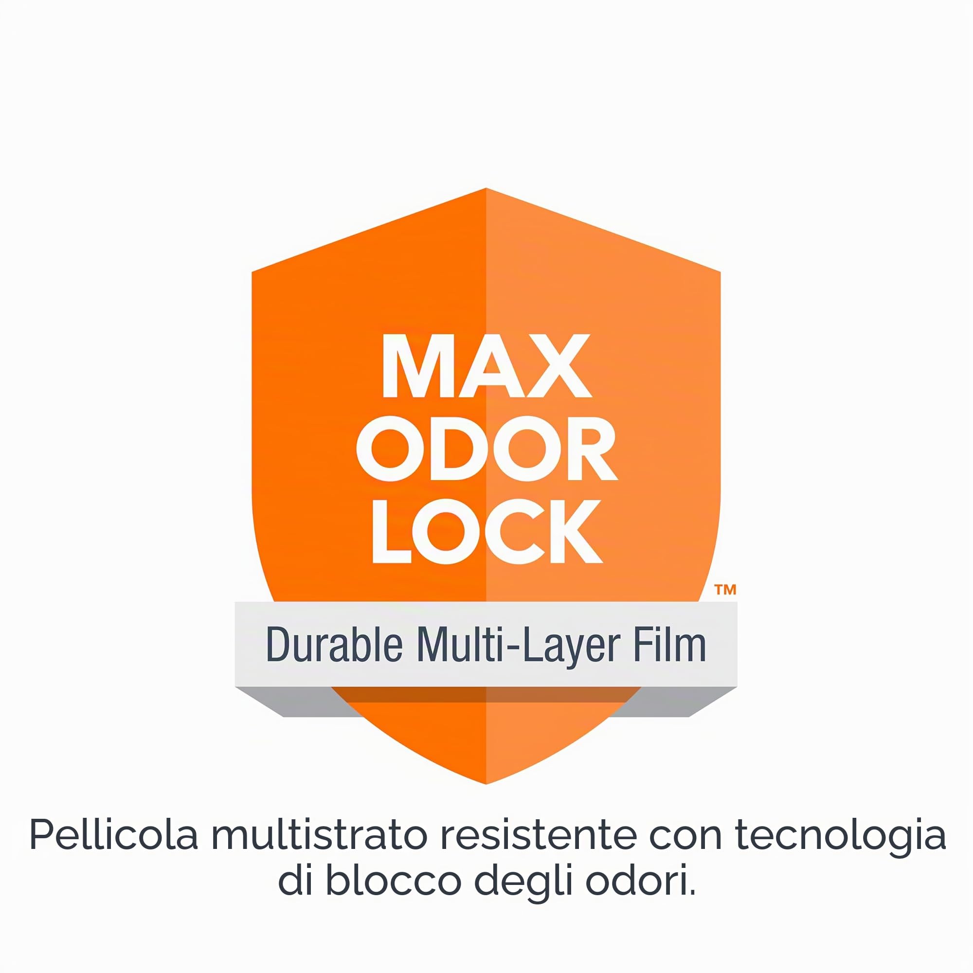 Diaper Genie - Sacchetti di ricarica per mangiapannolini, 270 pezzi (confezione da 8) con tecnologia Max Odor Lock, contengono fino a 2160 pannolini per neonati