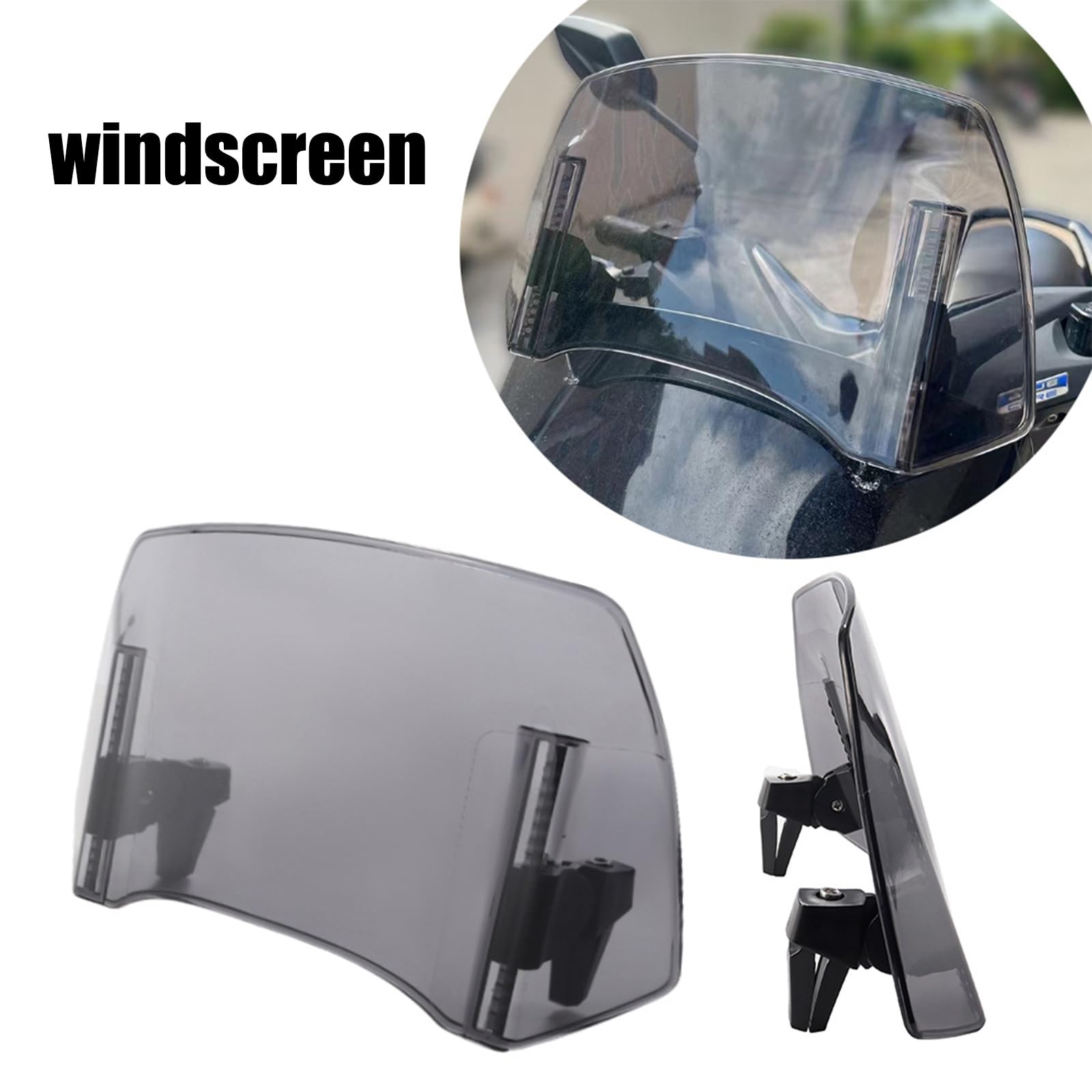 Windschutzscheiben Abweiser, klare Linse, für die, White