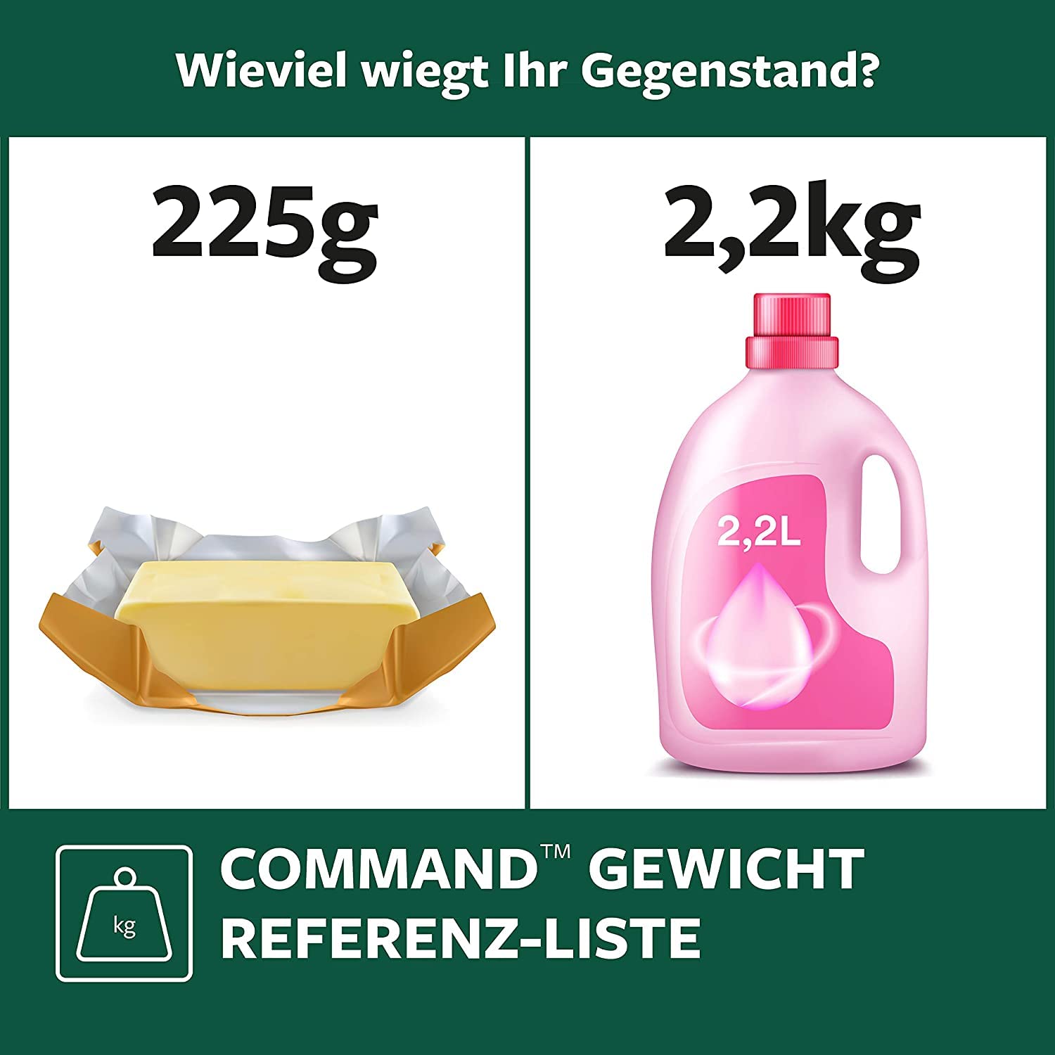Command przezroczyste haczyki Command średniej wielkości M (zestaw 2 szt.) do użytku na zewnątrz w kształcie owalnym, do zawieszenia wieńców, znaków i innych przedmiotów na świeżym powietrzu