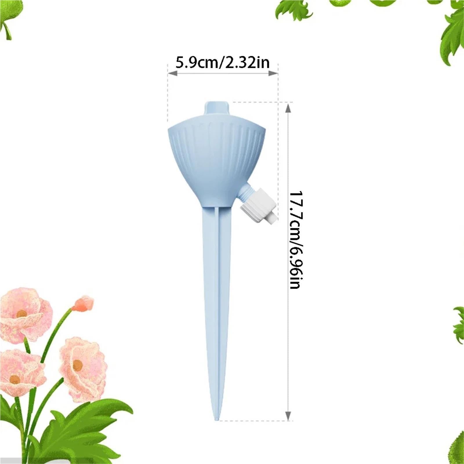 Cônes pour arrosage Système d'irrigation goutte à automatique, arrosage des plantes fleurs(10pcs Green)