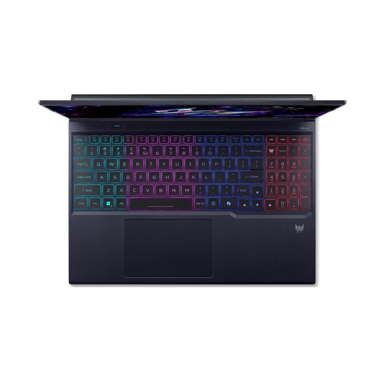 acer Predator Helios Neo 16 AI PHN16-73-91XB Notebook Gaming, NVIDIA GeForce RTX 5070 8 GB GDDR7, Intel Core Ultra 9 275HX, pamięć RAM 32 GB DDR5, 1 TB SSD, wyświetlacz 16" WQXGA 240 Hz DDS, Windows