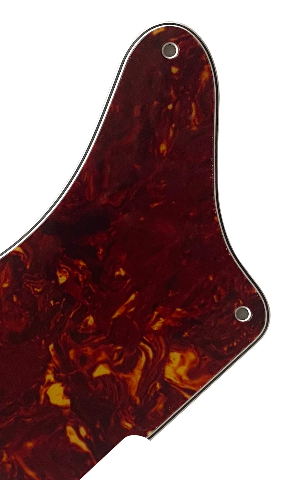Custom Guitar Pickguard For Tele La Cabronita Mexican (4 Ply Red Tortoise)