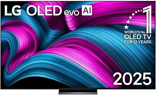 LG OLED65C5ELB, 65 Zoll (165 cm), 4K OLED evo AI TV, α9 Gen8 Prozessor, webOS 25, 120Hz (VRR bis zu 144Hz), Modelljahr 2025 - 1