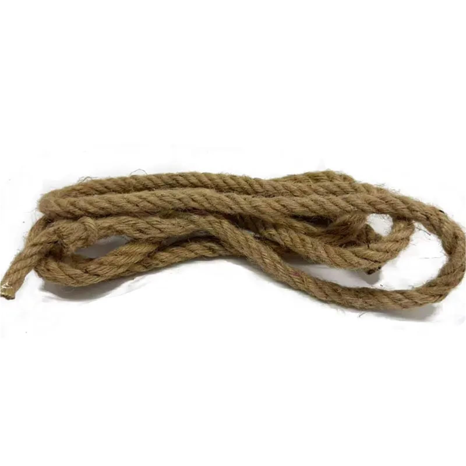 50/100 m 1–12 mm Jute-Seil, Kordel, DIY-Korb, Kratzen, handgefertigtes Kunsthandwerk, Verpackung, Gartenarbeit, Hochzeitsdekoration Für Camping Garten