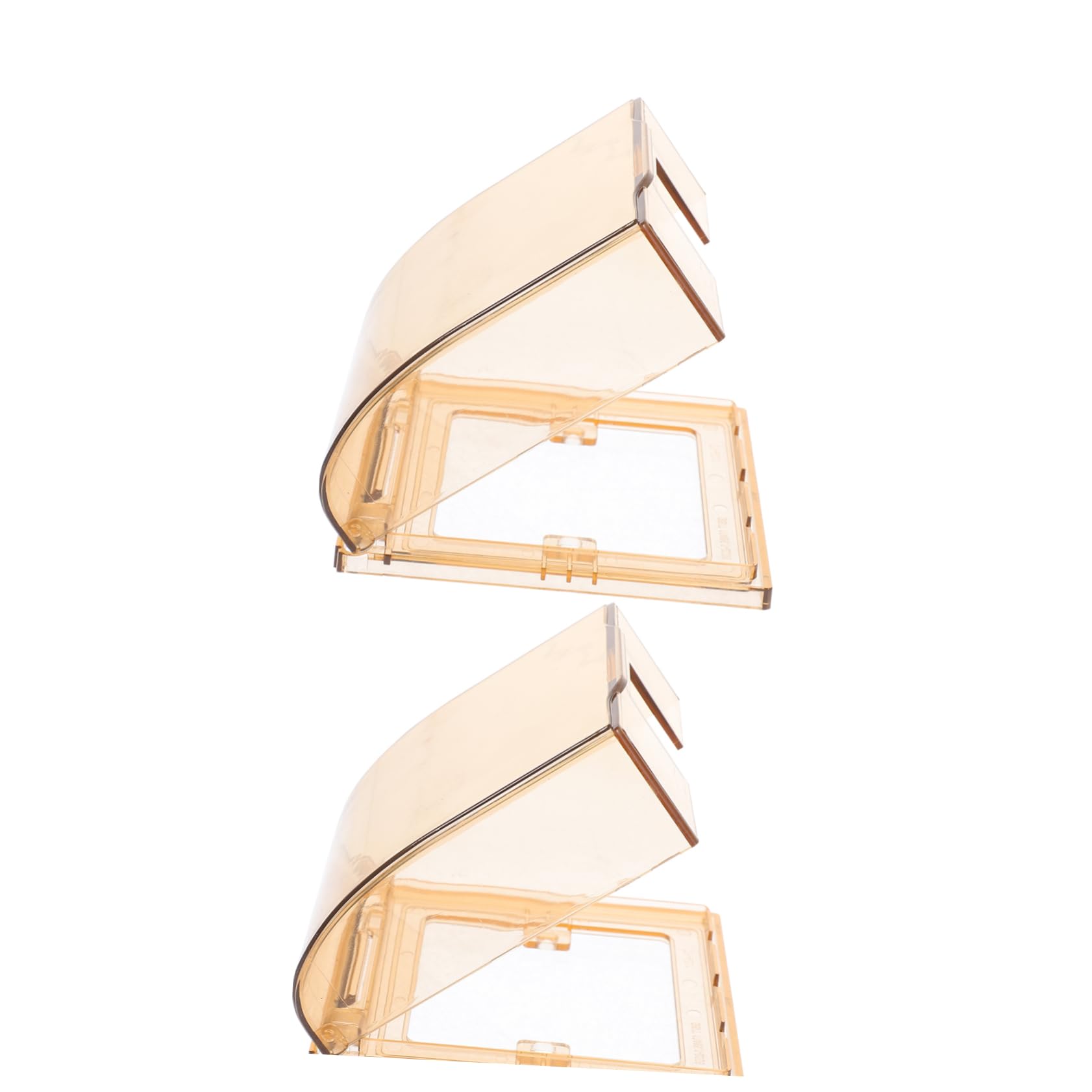 VICASKY 10stücke Babyproof Steckdosenabdeckungen Transparente Kindersicherung Für Elektrische Steckdosen Schutz Für Mädchen Und Kleinkinder Einfache Installation Pack