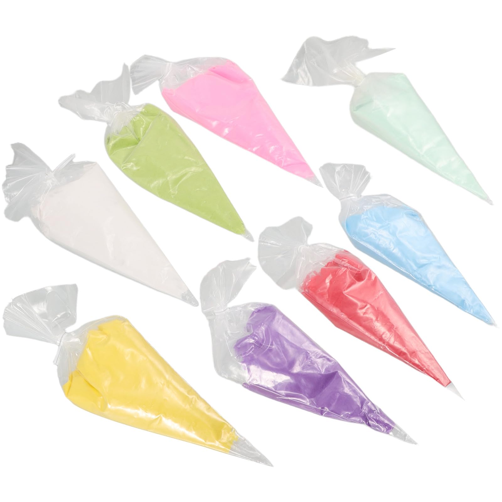 Kit Colla per Panna Montata 8 Pezzi 100g, Pasta Modellabile Cremosa per Decorazioni Custodie Telefono e Articoli Fai da Te, Set Resina e Plastica per Abbellimenti Creativi