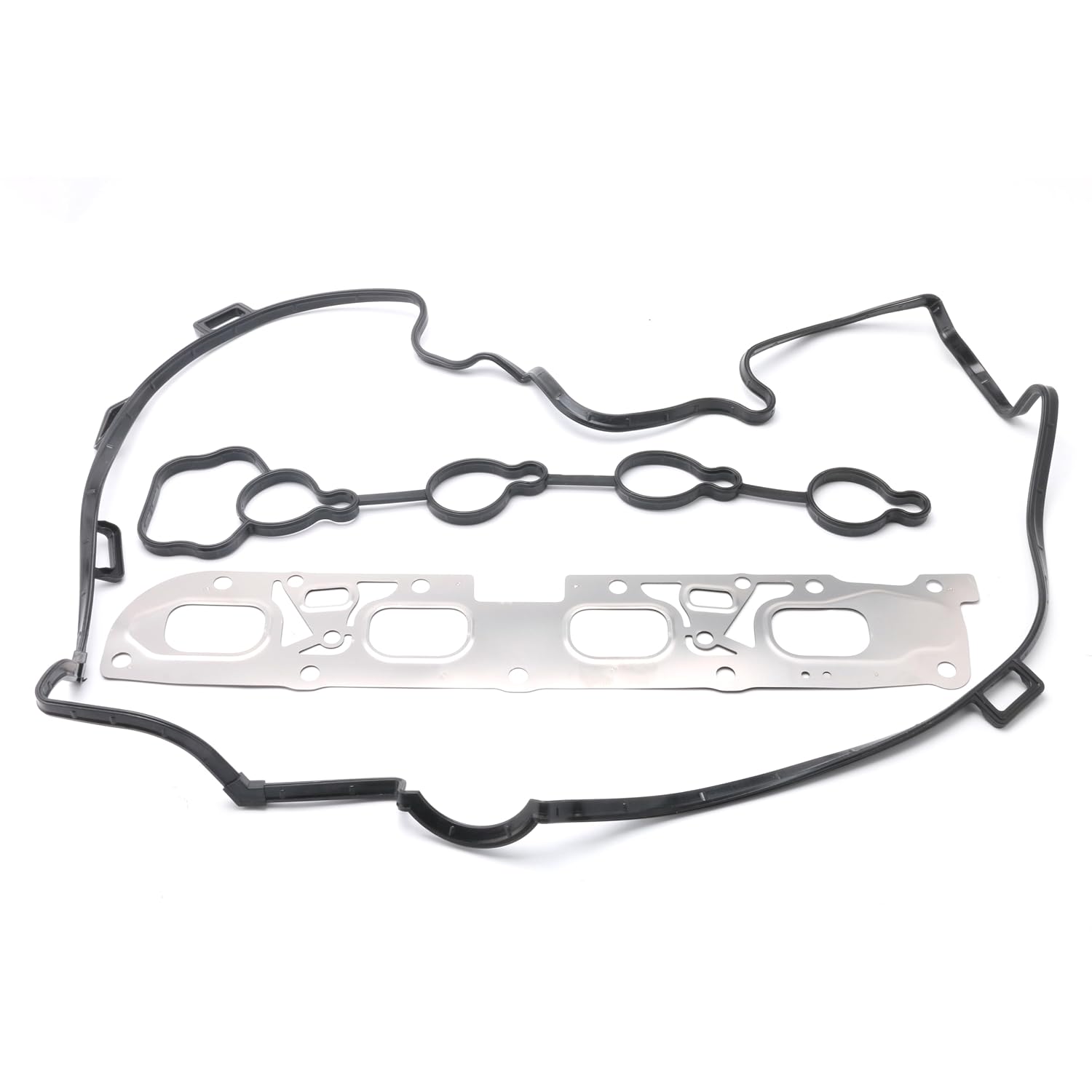 Head Gasket Set with Head Bolts, Intake & Exhaust Valves for Chevy Equinox Malibu Impala, Buick Regal Lacrosse Verano, GMC Terrain 2.4L 2010-2013 Replaces IV323, EV314, HS26517PT