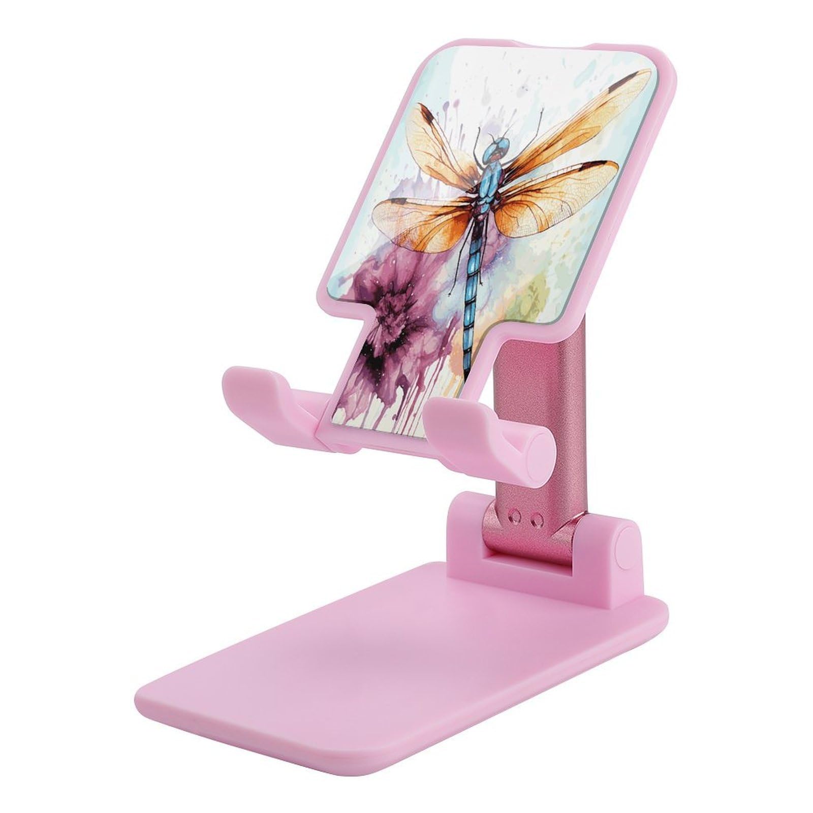 Support téléphone libellule pliable pour aquarelle et bureau iPhone