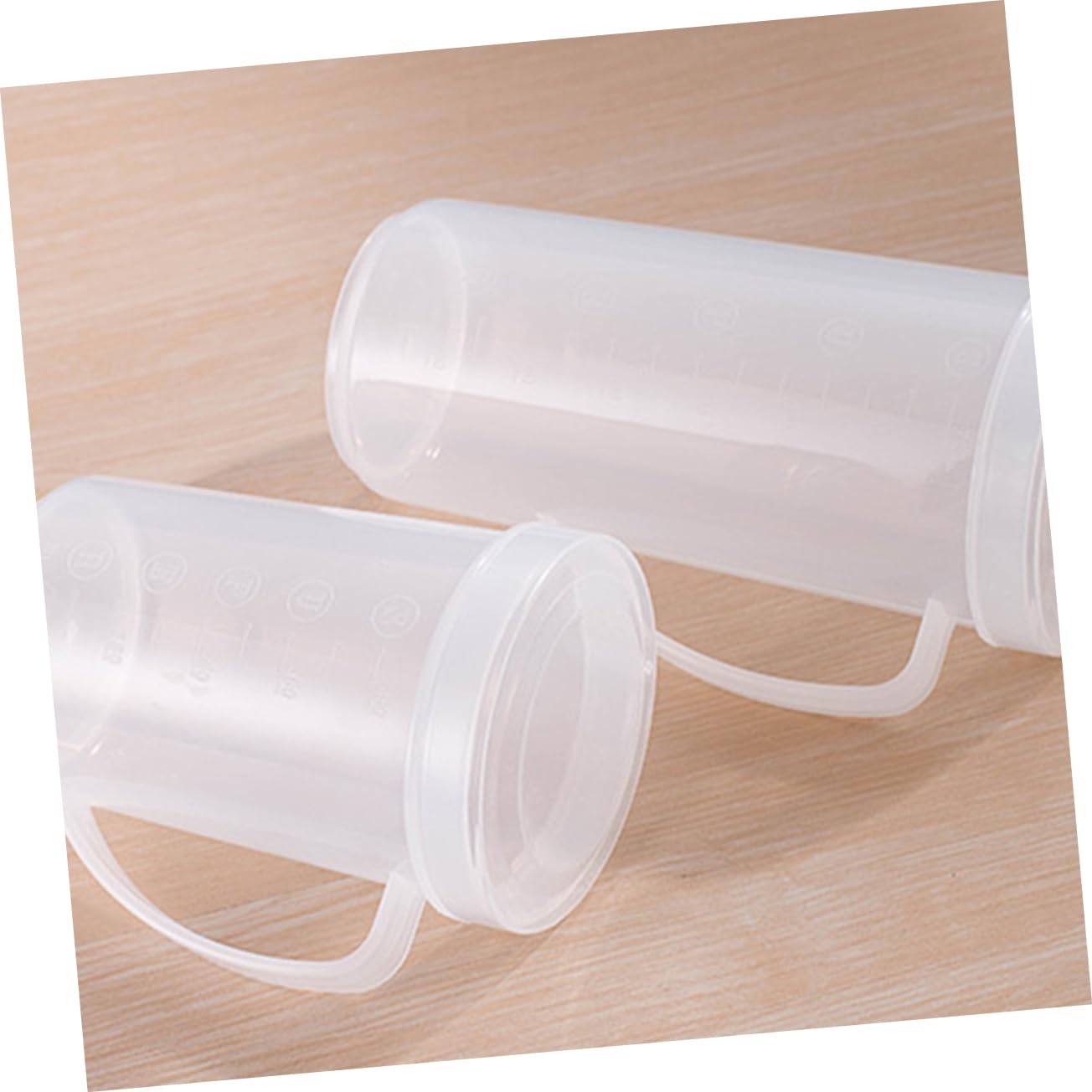 Alipis 6 Pz tazza contenitori per alimenti brocca di tè caffettiera brocca di caffè stoviglie per la casa cibo misurino utensili da cucina contenitore lattiera plastica Riutilizzabile