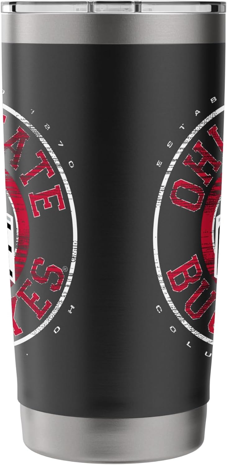 Ohio State Buckeyes Showtime Officially Licensed Stainless Steel Insulated Tumbler - Image 2