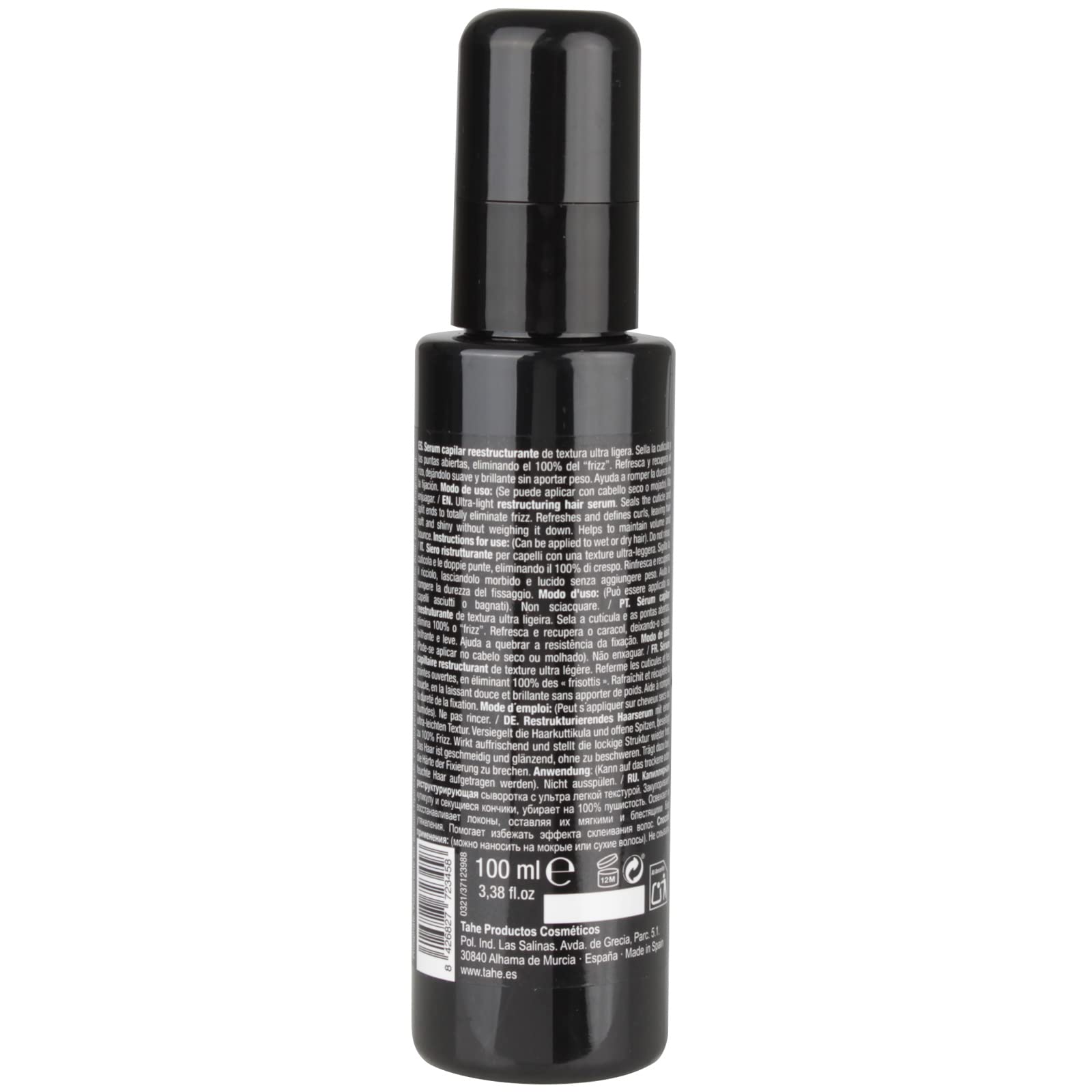 Tahe Magic Rizos Sérum Capilar Reestructurante antiencrespamiento apto para Método Curly, 100 ml