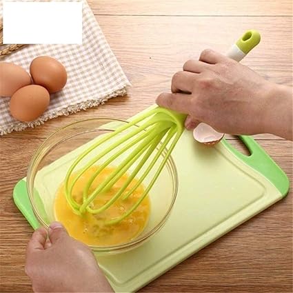 Alphabet1 Magic Foldable Plastic Whisk Beater Hand Blender Mixer Froth Whisker Latte Maker for Milk Coffee Egg Beater Juice (Assorted Color)