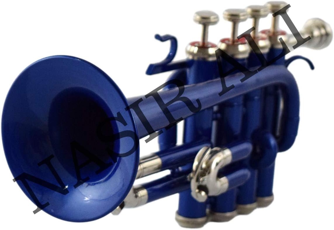 Nasir Ali Piccolo Trumpet Bb Blue