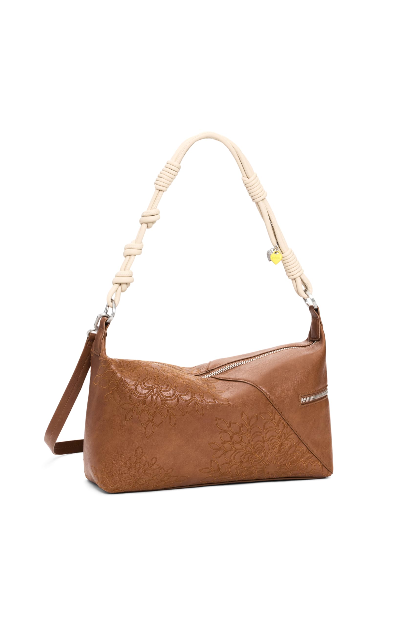 Desigual bolso de hombro bolso bandolera Sierra Shoulder Bag Camel marrón