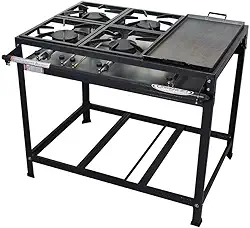 Fogão 4 Bocas com Chapa Alta Pressão Linha Prime Itajobi