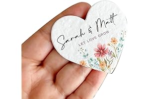 Heart Card Tags Plantable Wildflower Seeds Paper Memorial Gift Bereavement Gift