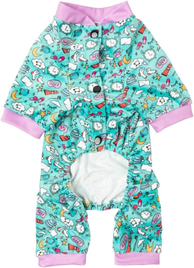 FuzzYard Sweet Dreams Bedtime Pajamas for Dogs (Size 1)