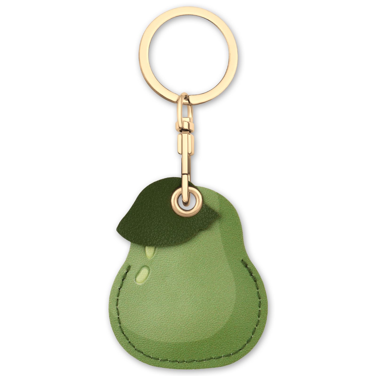 AXFEE 360° Protective Case for Air-Tag, Cartoon Leather Air Tag Keyring Case For Apple Air-tag Holder, Holder Case for Air-Tags, Air tag Holder Protective case, Decorations for Key, Bag, Pet Collar — view 32