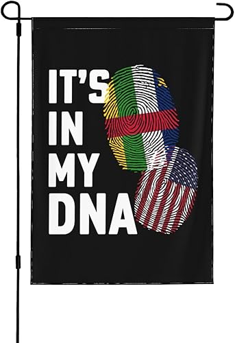 Miniatura 1 de The Central African Republic It's in My DNA Garden Flag 28"x40" Inch Double Sided Garden Flags Home Lawn Outdoor Decor Flags Party Banner Welcome
