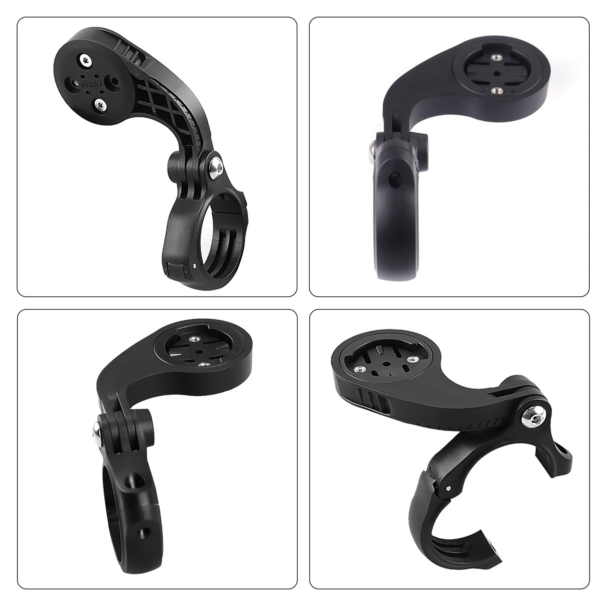 Uchwyt rowerowy kompatybilny z komputerem rowerowym Garmin Edge, GPS, XOSS, iGPSPORT, mageno, uchwyt na kierownicę rowerową, 25,4 mm, 31,8 mm, uchwyt na kamerę, rower
