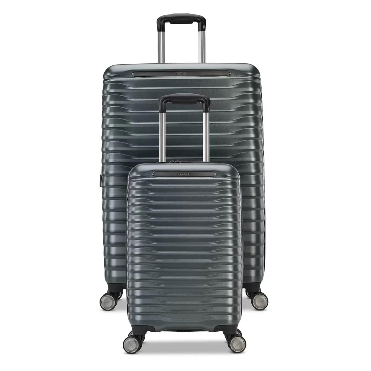Samsonite Element - Set di valigie rigide, 2 pezzi, colore: Verde