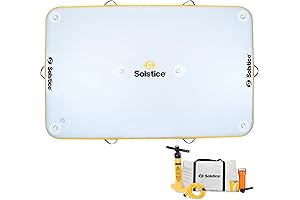 Innovative Solstice Floating Inflatable Dock Platform Series, Various Water Mat Swim Raft Shapes & Sizes