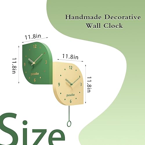 Miniatura 10 de Reloj de pared moderno, reloj de pared grande, decorativo, funciona con pilas, para sala de estar, estilo europeo, relojes grandes silenciosos sin