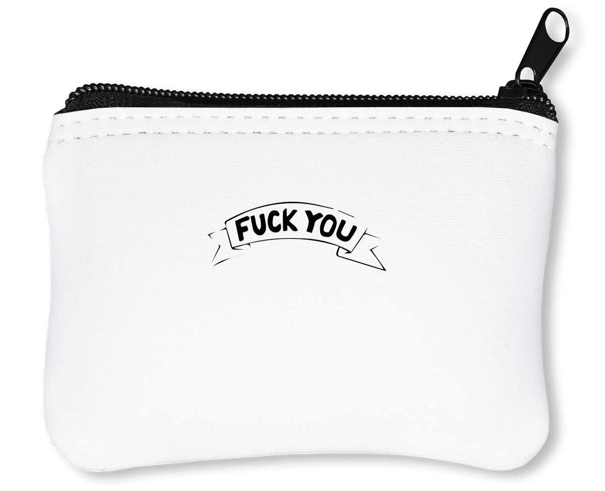 Fuck You Zipper Wallet Coin Purse