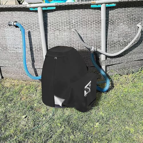 Housse pour filtre à sable extérieure idéale pour l'aménagement des piscines de propriétés - 3