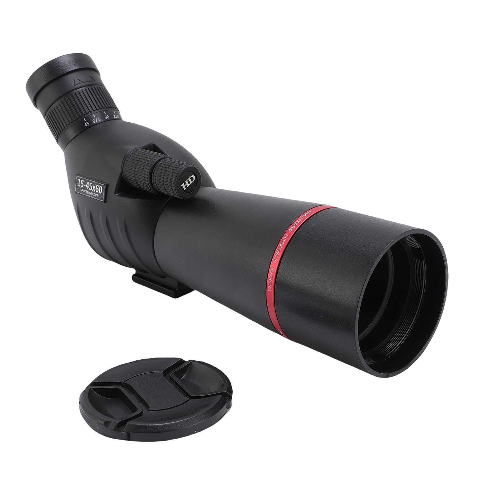 Luneta, Lunety z Zoomem 15-45X i Obiektywem o Dużej Aperturze 60 Mm, Wodoodporny Teleskop Zwiadowczy z Uchwytem na Telefon, Idealny do Obserwacji Ptaków i Dzikiej Przyrody